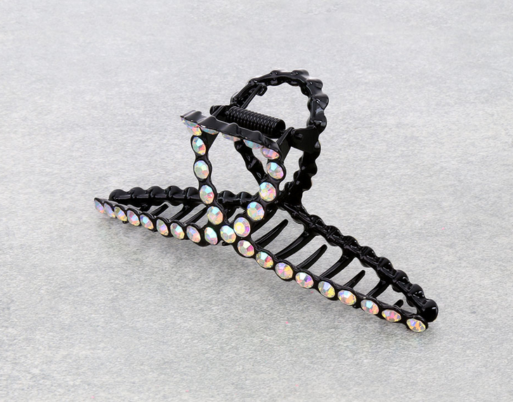 4.5″ Rhinestone Banana Hair Claw Clip