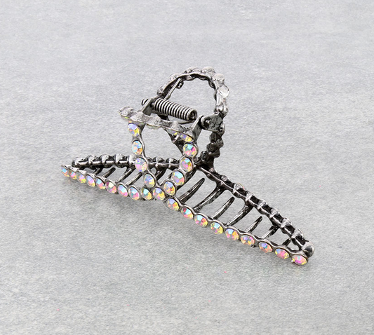 4.5″ Rhinestone Banana Hair Claw Clip