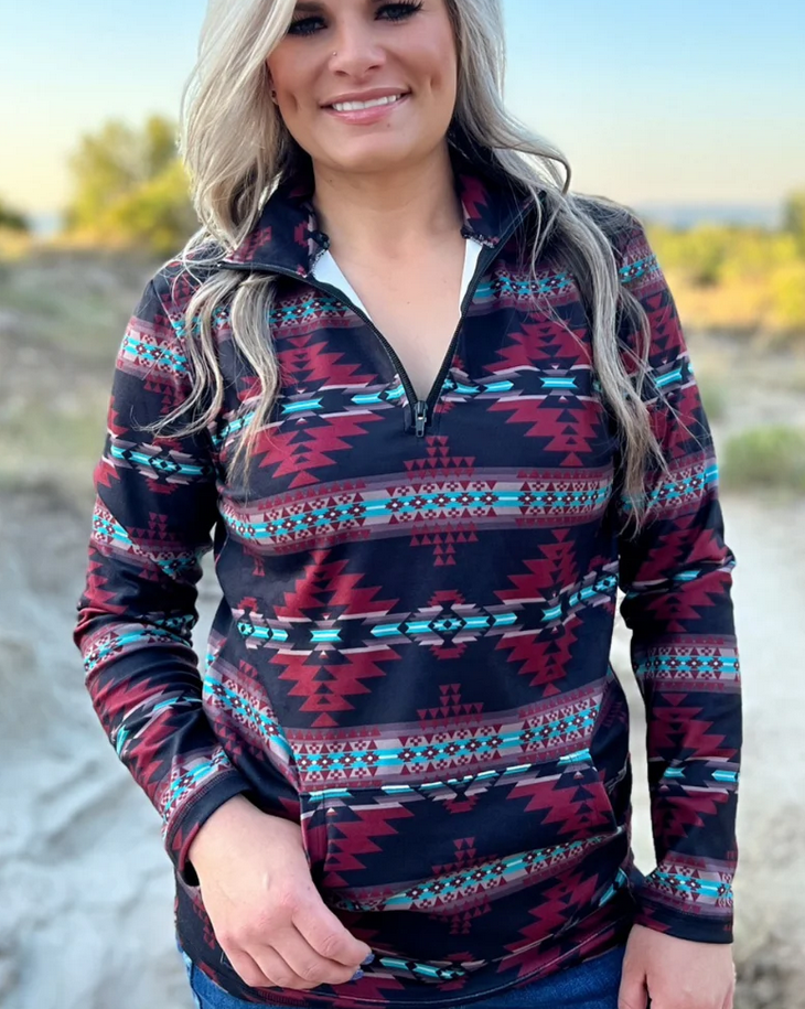 The Crimson Valley Pullover