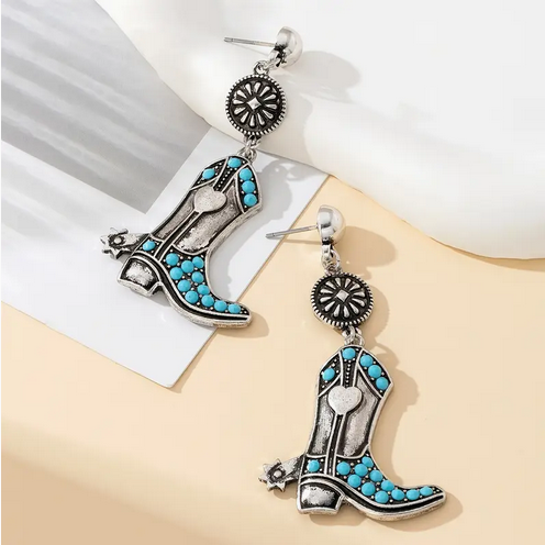 Boot Earrings