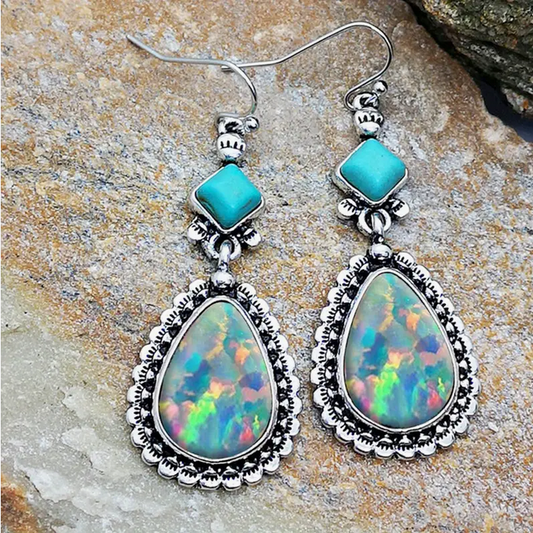 Opal Earrings