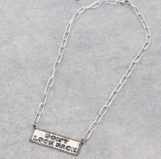 Western Bar Chain Necklace