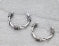1.25" Western Twisted Wire Hoop Earrings