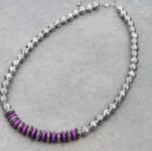 Western Metal Bead Necklace