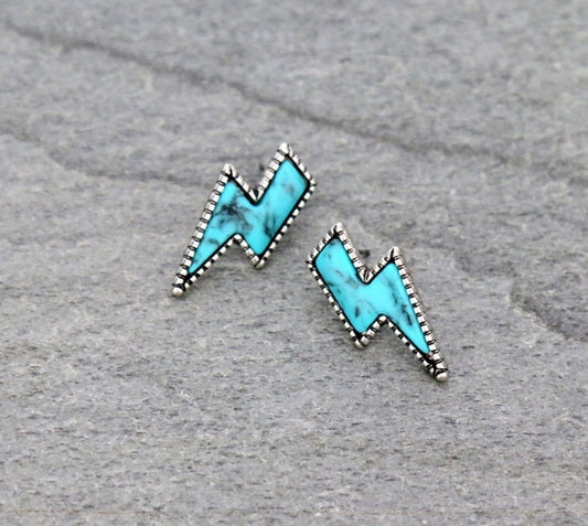 Thunder Stud Earrings