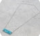 Western Hand Stone Bar Necklace