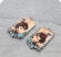 Western Rodeo Print Dangle Earrings
