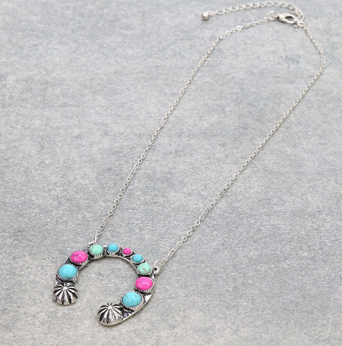 Western Squash Blossom Necklace