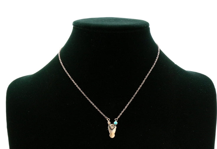 Western Horse Head Pendant Necklace