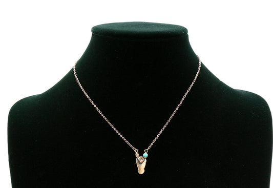Western Horse Head Pendant Necklace
