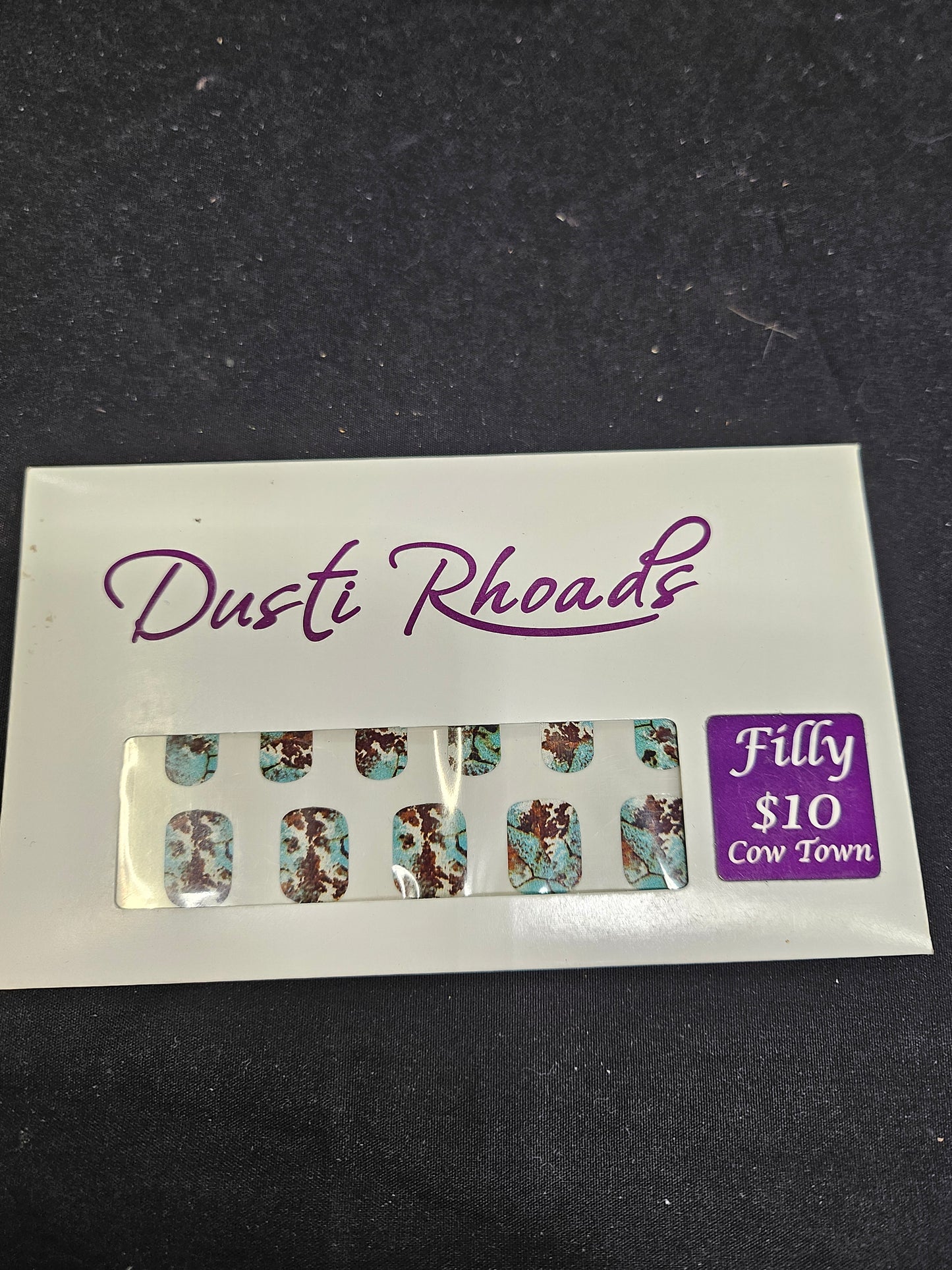 Dusti Rhoads Cow Town Filly Nail Strips