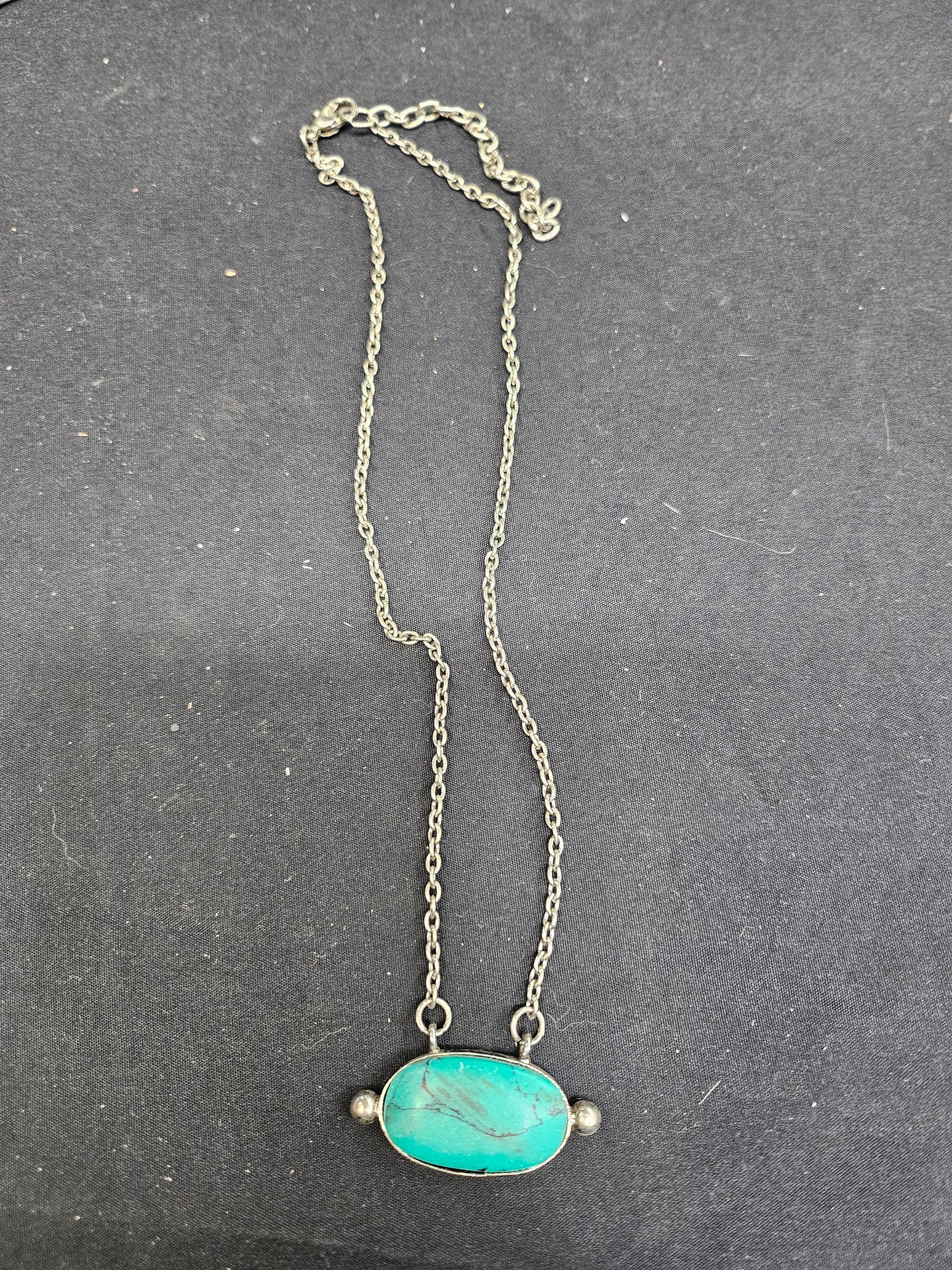 Turquoise Oval Necklace