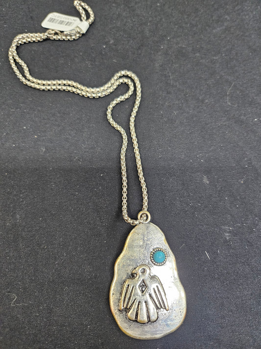 Western Thunderbird Pendant Necklace