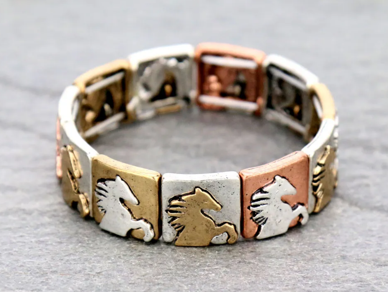 Running Horse Stretch Bracelet