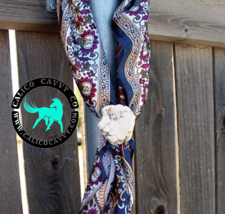 White Water Scarf Slide/ Ring / Tee Clip