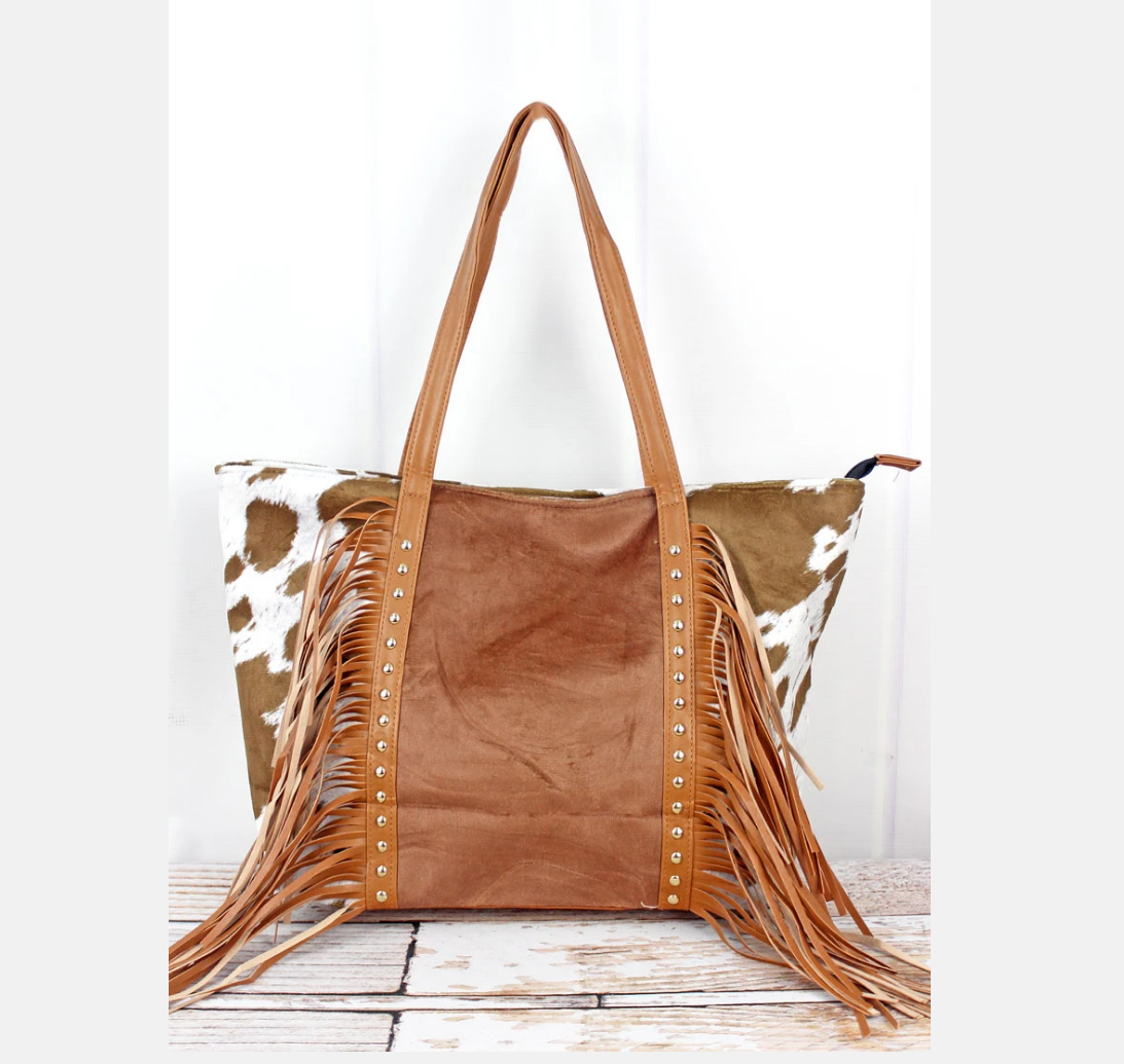 Over The Limit Tassel Tote