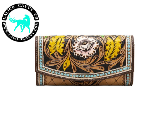 Boho Blues Wallet