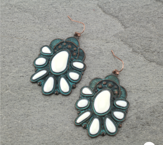 Western Style Fish Hook Earrings