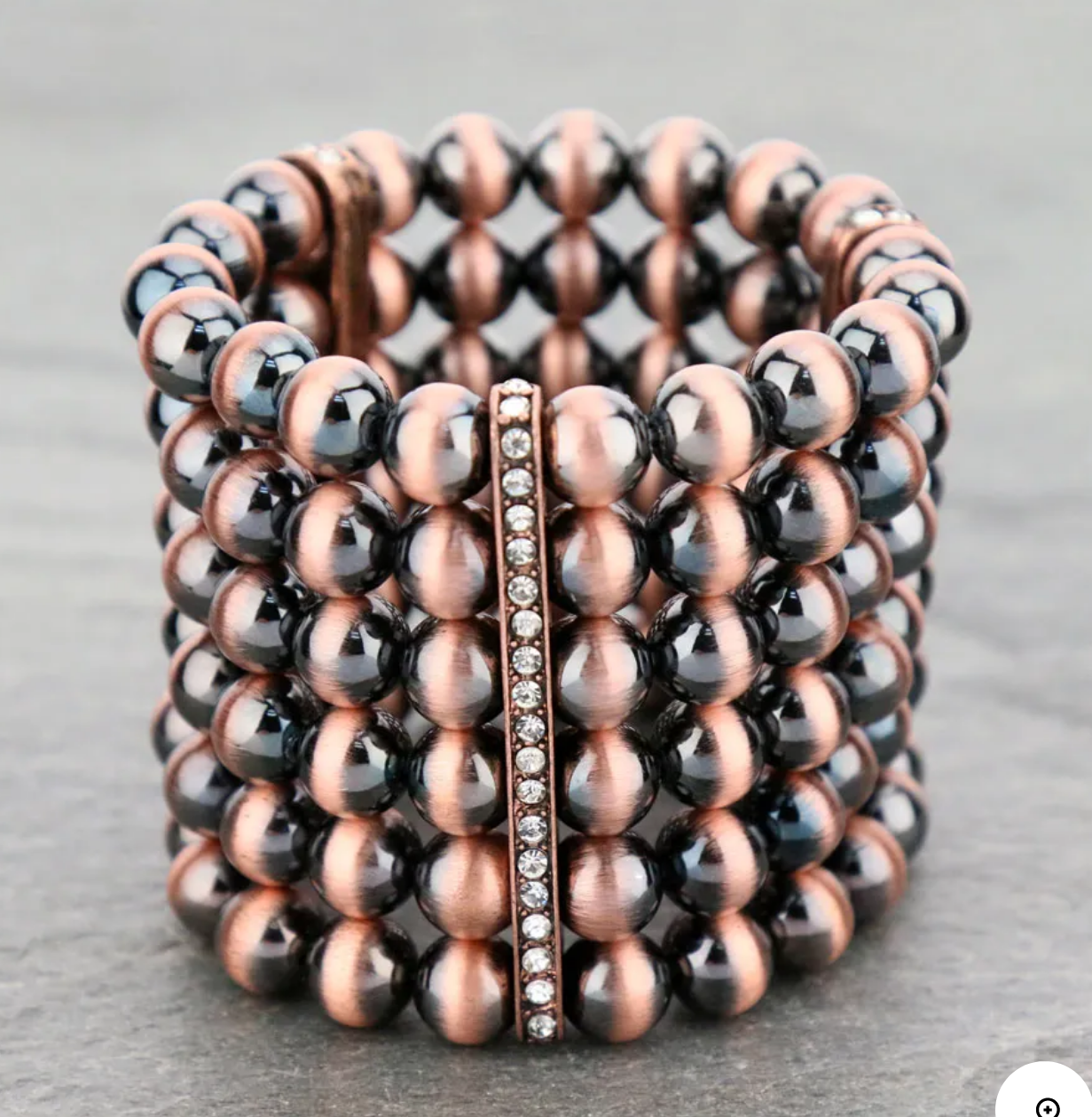Navajo Style Pearl Stretch Bracelet