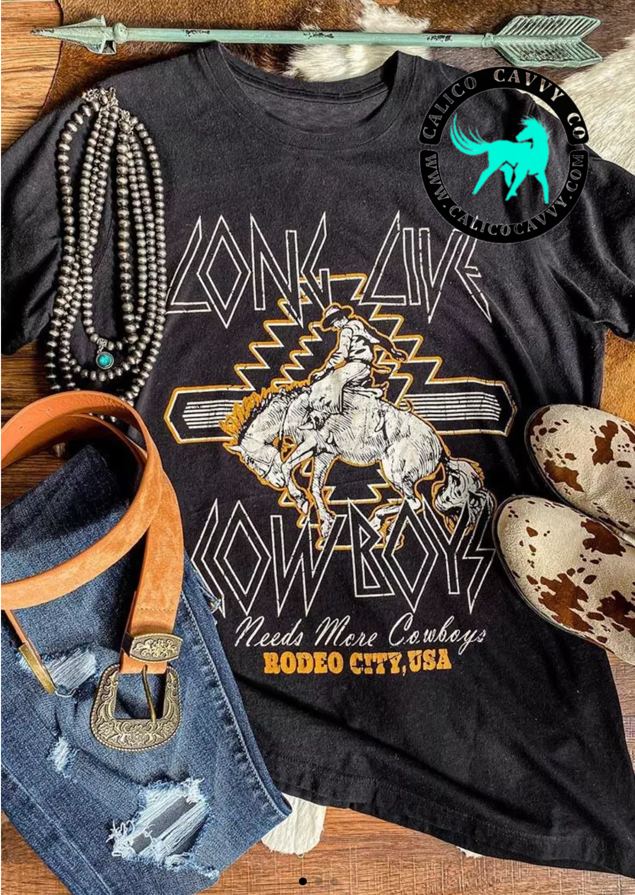 Long Live Cowboys, Rodeo City T-Shirt