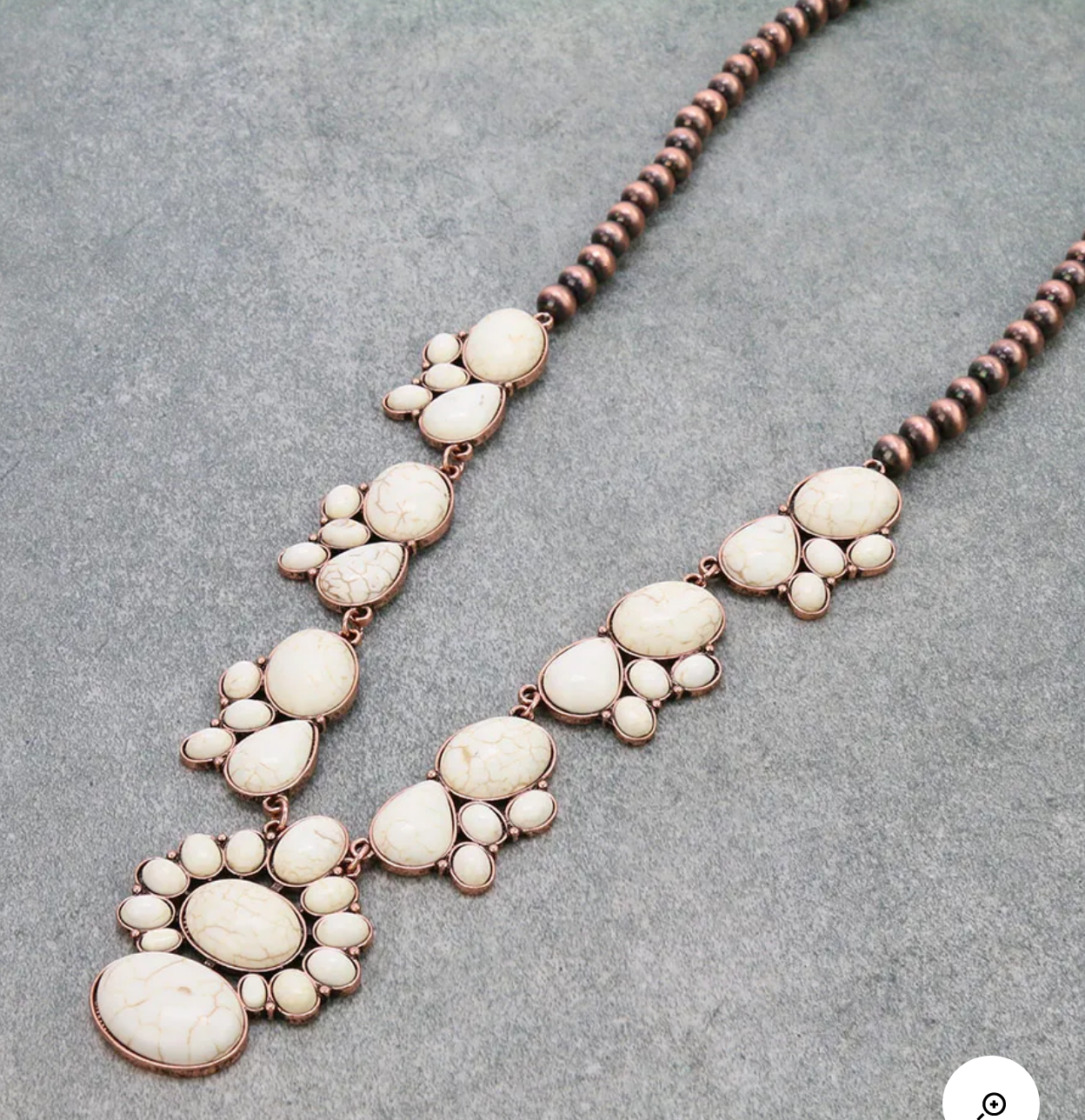 Western Squash Blossom Necklace