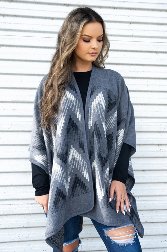 In High Demand Wrap, Gray