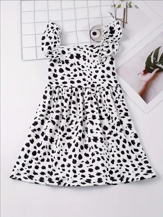 Cow Print Dress